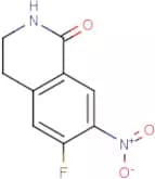 6-Fluoro-7-nitro-3,4-dihydroisoquinolin-1(2H)-one