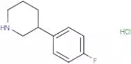 3-(4-Fluorophenyl)piperidine hydrochloride