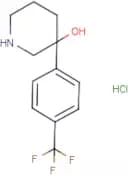 3-(4-(Trifluoromethyl)phenyl)piperidin-3-ol hydrochloride