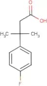 3-(4-Fluorophenyl)-3-methylbutanoic acid