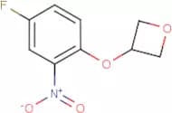 3-(4-Fluoro-2-nitrophenoxy)oxetane