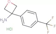 3-[4-(Trifluoromethyl)phenyl]oxetan-3-amine hydrochloride