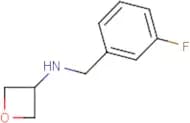 N-(3-Fluorobenzyl)oxetan-3-amine