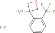 3-[2-(Trifluoromethyl)phenyl]oxetan-3-amine hydrochloride