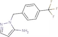 1-[4-(Trifluoromethyl)benzyl]-1H-pyrazol-5-amine