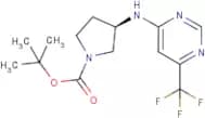tert-Butyl (3R)-3-{[6-(trifluoromethyl)pyrimidin-4-yl]amino}pyrrolidine-1-carboxylate