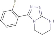 3-(2-Fluorophenyl)-5H,6H,7H,8H-[1,2,4]triazolo[4,3-a]pyrimidine