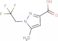 5-Methyl-1-(2,2,2-trifluoroethyl)-1H-pyrazole-3-carboxylic acid