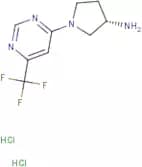 (3S)-1-[6-(Trifluoromethyl)pyrimidin-4-yl]pyrrolidin-3-amine dihydrochloride