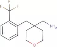 (4-{[2-(Trifluoromethyl)phenyl]methyl}oxan-4-yl)methanamine