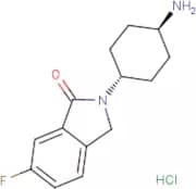 2-(trans-4-Aminocyclohexyl)-6-fluoro-2,3-dihydro-1H-isoindol-1-one hydrochloride