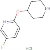 5-Fluoro-2-(piperidin-4-yloxy)pyridine hydrochloride