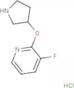 3-Fluoro-2-(pyrrolidin-3-yloxy)pyridine hydrochloride