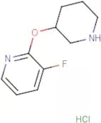 3-Fluoro-2-(piperidin-3-yloxy)pyridine hydrochloride