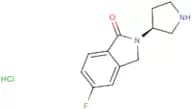 (S)-5-Fluoro-2-(pyrrolidin-3-yl)isoindolin-1-one hydrochloride