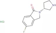 (R)-5-Fluoro-2-(pyrrolidin-3-yl)isoindolin-1-one hydrochloride