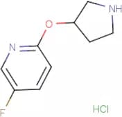 5-Fluoro-2-(pyrrolidin-3-yloxy)pyridine hydrochloride