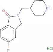 5-Fluoro-2-(piperidin-4-ylmethyl)isoindolin-1-one hydrochloride