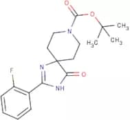 tert-Butyl 2-(2-fluorophenyl)-4-oxo-1,3,8-triazaspiro[4.5]dec-1-ene-8-carboxylate