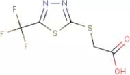{[5-(Trifluoromethyl)-1,3,4-thiadiazol-2-yl]thio}acetic acid