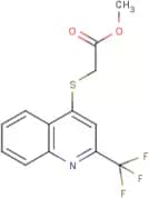 Methyl {[2-(trifluoromethyl)quinolin-4-yl]thio}acetate