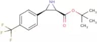 cis-tert-Butyl 3-(4-trifluoromethylphenyl)-aziridine-2-carboxylate
