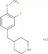 4-(3-Fluoro-4-methoxy-benzyl)-piperidine hydrochloride