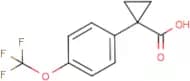 1-[4-(Trifluoromethoxy)phenyl]cyclopropanecarboxylic acid