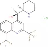 (R*,R*)-(2,8-Bis-trifluoromethyl-quinolin-4-yl)-piperidin-2-yl-methanol hydrochloride