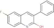 6-Fluoro-2-hydroxy-3-phenylquinoline
