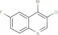 4-Bromo-3-chloro-6-fluoroquinoline