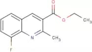8-Fluoro-2-methylquinoline-3-carboxylic acid ethyl ester