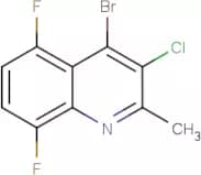 4-Bromo-3-chloro-5,8-difluoro-2-methylquinoline