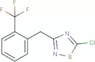 5-Chloro-3-{[2-(trifluoromethyl)phenyl]methyl}-1,2,4-thiadiazole