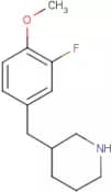 3-(3-Fluoro-4-methoxy-benzyl)-piperidine