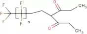Diethyl 3-(perfluoroalkyl)propylmalonate; n=6, 8, 10