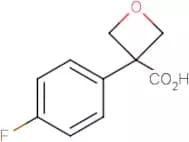 3-(4-Fluorophenyl)oxetane-3-carboxylic acid