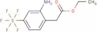 Ethyl (2-amino-4-(pentafluorosulfanyl)phenyl)acetate