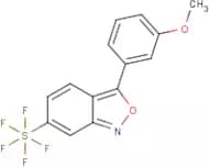 3-(3-Methoxyphenyl)-6-(pentafluorosulfanyl)benzo[c]isoxazole