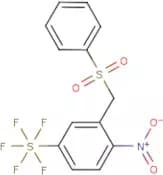 1-Nitro-2-benzenesulfoxylmethyl-4-(pentafluorosulfanyl)benzene
