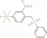 1-Nitro-2-benzenesulfoxylmethyl-5-(pentafluorosulfanyl)benzene
