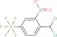 1-Nitro-2-dichloromethyl-5-(pentafluorosulfanyl)benzene