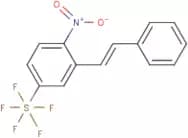 1-Nitro-2-styryl-4-(pentafluorosulfanyl)benzene