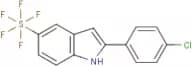 2-(4-Chlorophenyl)-5-pentafluorosulfanyl-1H-indole