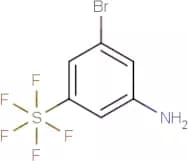 3-Bromo-5-(pentafluorosulfur)aniline