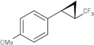 (+/-)-1-Methoxy-4-(trans-2-(trifluoromethyl)cyclopropyl)benzene