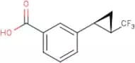 (+/-)-3-(trans-2-(Trifluoromethyl)cyclopropyl)benzoic acid