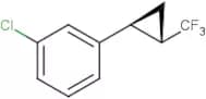 (+/-)-1-Chloro-3-(trans-2-(trifluoromethyl)cyclopropyl)benzene