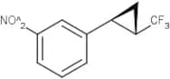 (+/-)-1-Nitro-3-(trans-2-(trifluoromethyl)cyclopropyl)benzene