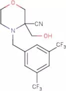 4-(3,5-Bis(trifluoromethyl)benzyl)-3-(hydroxymethyl)morpholine-3-carbonitrile